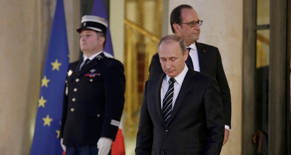 Олланд приедет в Москву к Путину