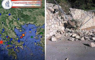 СМИ Греции сообщили о двух погибших в результате землетрясения 