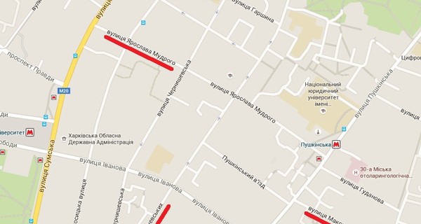Google начал декоммунизировать улицы Харькова