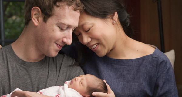Марк Цукерберг стал отцом и пообещал отдать миллиарды на благотворительность