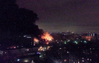 В Москве полностью сгорел легендарный Тушинский авиазавод