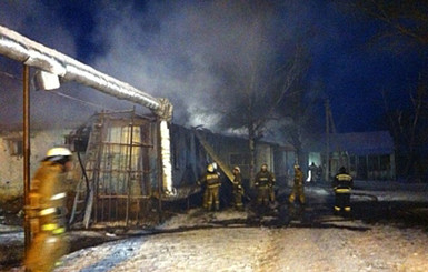 В пожаре под Воронежем погибли более 20 человек