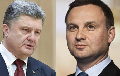 Дуда обсудит с Порошенко санкции против России и помощь Украине
