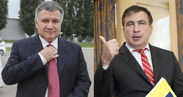 Аваков и Саакашвили получили видео своей ссоры 