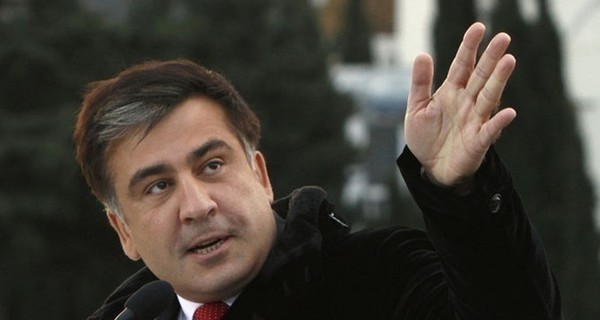 Саакашвили показал Путину свою визу
