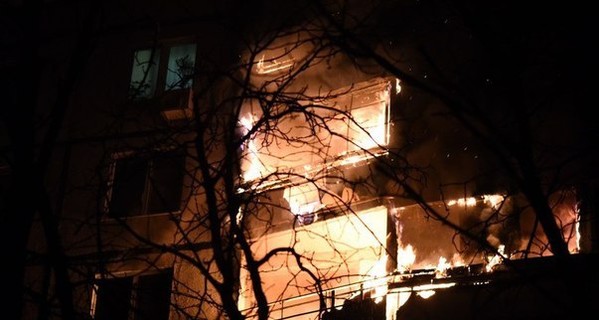 В Харькове из-за пожара эвакуировали многоэтажку