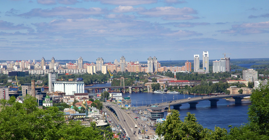 Киев занял первое место в Украине по экономическому росту 