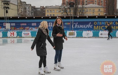 Где в Киеве покататься на коньках под открытым небом