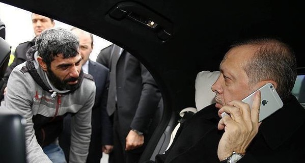 Эрдоган отговорил мужчину от самоубийства