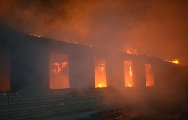 В Одесской области горела казарма