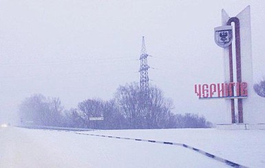 В Чернигове радуются снегопаду
