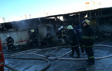 В Харькове горела 