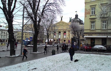 Новогодняя ночь во Львове будет морозной и бесснежной