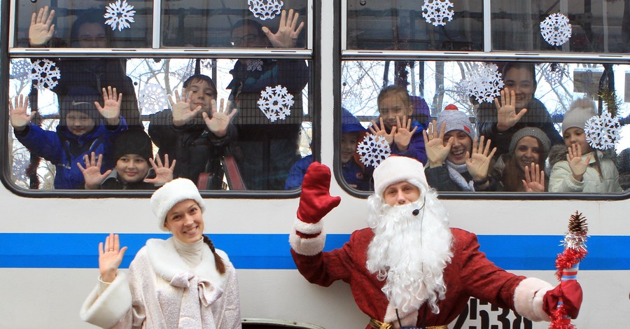 В Новогоднюю ночь днепропетровский общественный транспорт будет ездить до утра