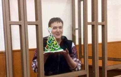 Савченко поздравила украинцев с Новым годом: 