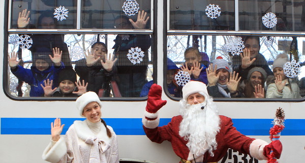 На Рождество днепропетровский общественный транспорт будет ездить до утра 