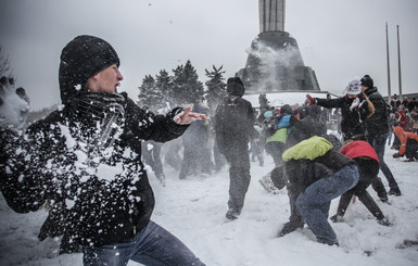 В Киеве пройдет снежная битва