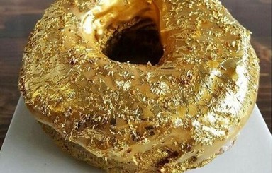 Где за 100 долларов съесть пончик, покрытый золотом 