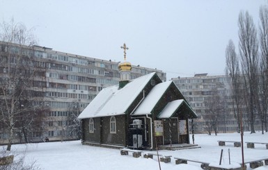 В Киеве подожгли храм святителя Петра Могилы