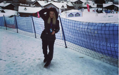 Алина Гросу провела новогодние праздники на российском курорте 