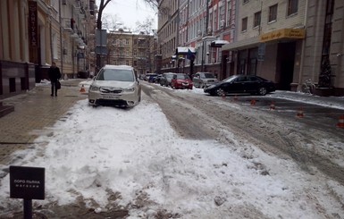 Киевляне об уборке снега: Где эти сотни единиц техники, что очищают улицы? Из подъезда выйти невозможно!