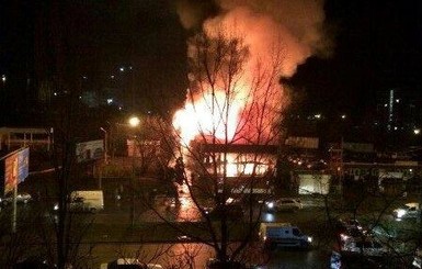 В Одессе загорелся фитнес-клуб 