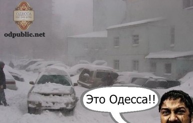 Из-за снегопада в Одессе мэр предлагает дополнительный выходной