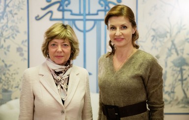 Марина Порошенко и Даниэла Шадт поговорили о жизни детей-переселенцев и сирот
