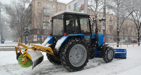 В Запорожье пришел долгожданный снегопад