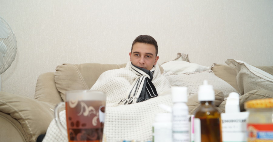 СЭС сообщил о снижении заболеваемости гриппом и простудой в Киеве 