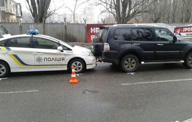 В Одессе полицейская машина 