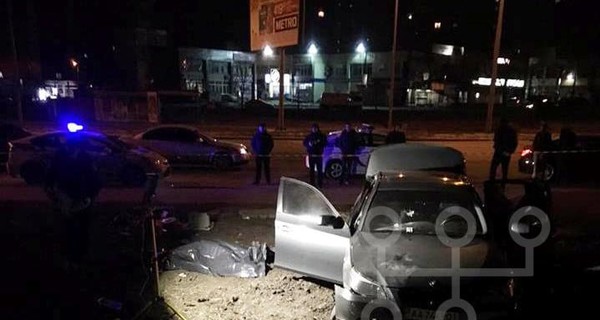 В Киеве полиция застрелила человека во время погони