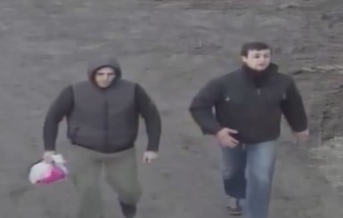 В Запорожье показали видео ограбления банка