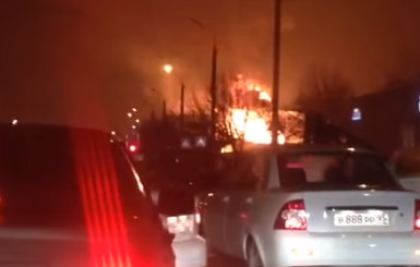 В Грозном взорвалась цистерна с бензином