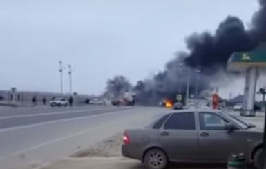 В Дагестане у блокпоста взорвался заминированный автомобиль