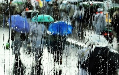 Сегодня днем,15 февраля,в Украине местами небольшой дождь