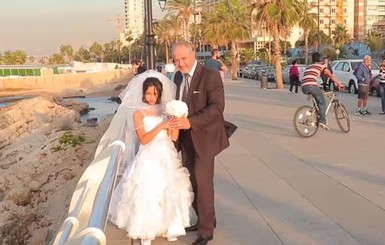 12-летняя невеста из Ливана вышла замуж за мужчину в несколько раз старше