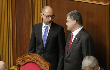 Развал коалиции: Порошенко и Яценюк ищут новых друзей