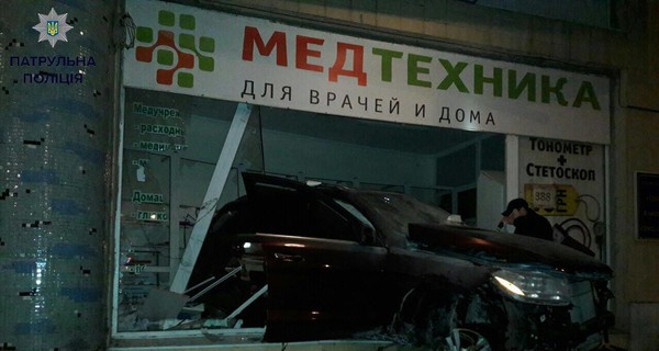 В Одессе полицейская погоня закончилась 