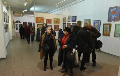 В Киеве открылась выставка 100-летней художницы
