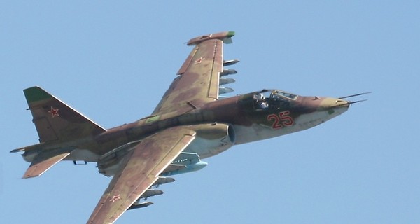 В России разбился Су-25, погиб пилот