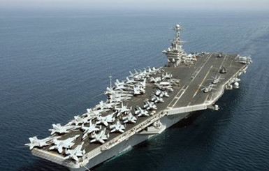 В Южно-Китайское море вошла авианосная эскадра США 
