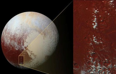 На Плутоне идет снег из метана