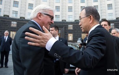 Генсек ООН и глава МИД ФРГ обсудили Украину