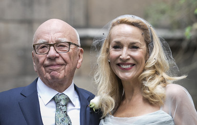Бывшая жена Мика Джаггера вышла замуж за 84-летнего медиамагната