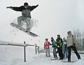 В Протасовом Яру открыт лыжный сезон 