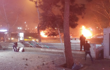 В Анкаре прогремел мощный взрыв, есть раненые