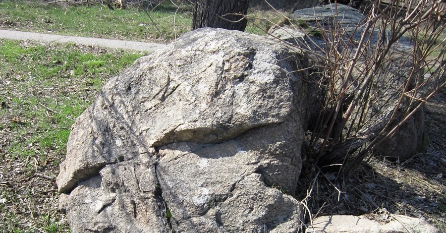 В Запорожье нашли каменного мамонта шаманов