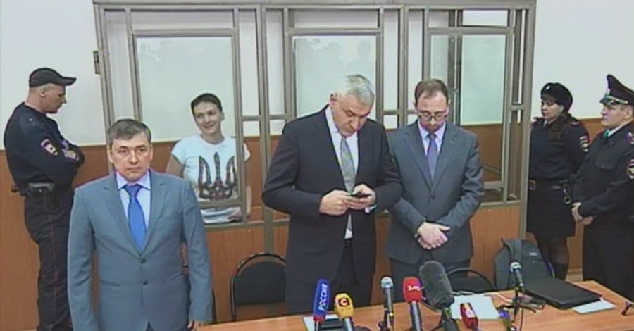 Российский суд приговорил Савченко к 22 годам колонии