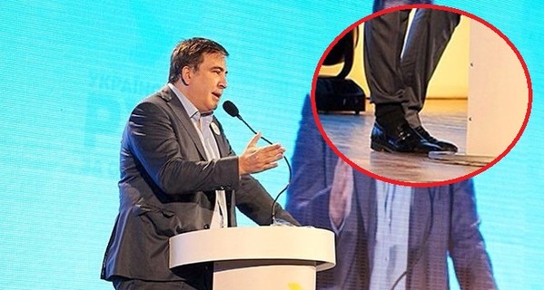 Саакашвили отреагировал на комментарий МИД РФ о конфузе с носком